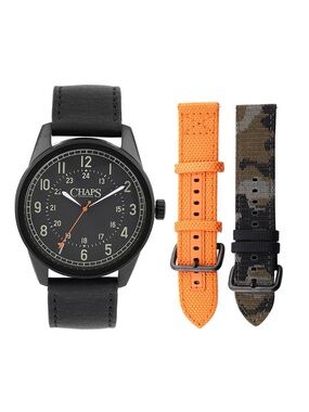 Chaps men's watch set, model CHP9003